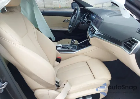 2021 BMW 3 Series 330E из США, поврежденный, VIN WBA5P7C05MFL20419